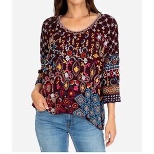 Johnny Was Zora Blouse